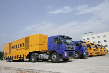 蓝田发电车租赁-发电机组散热器铜质与铝质哪个散热好？